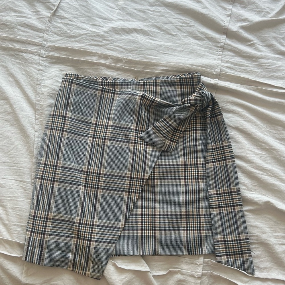 Wilfred Plaid Skirt